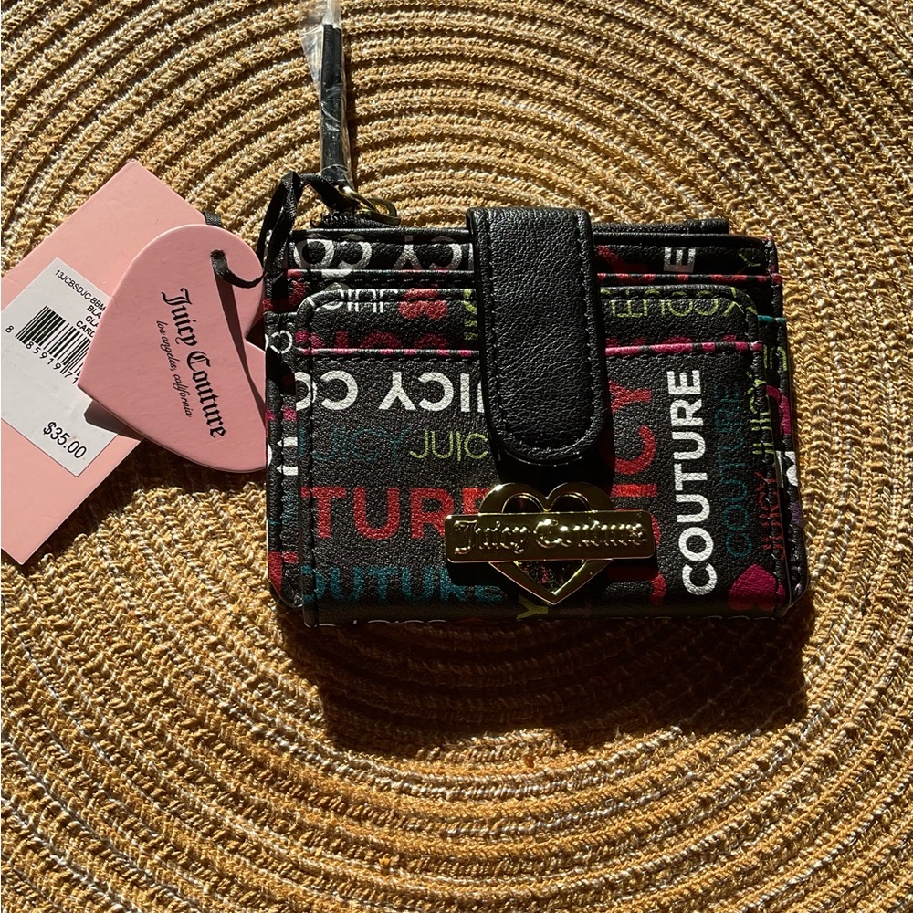 NWT Juicy Couture Black Wallet